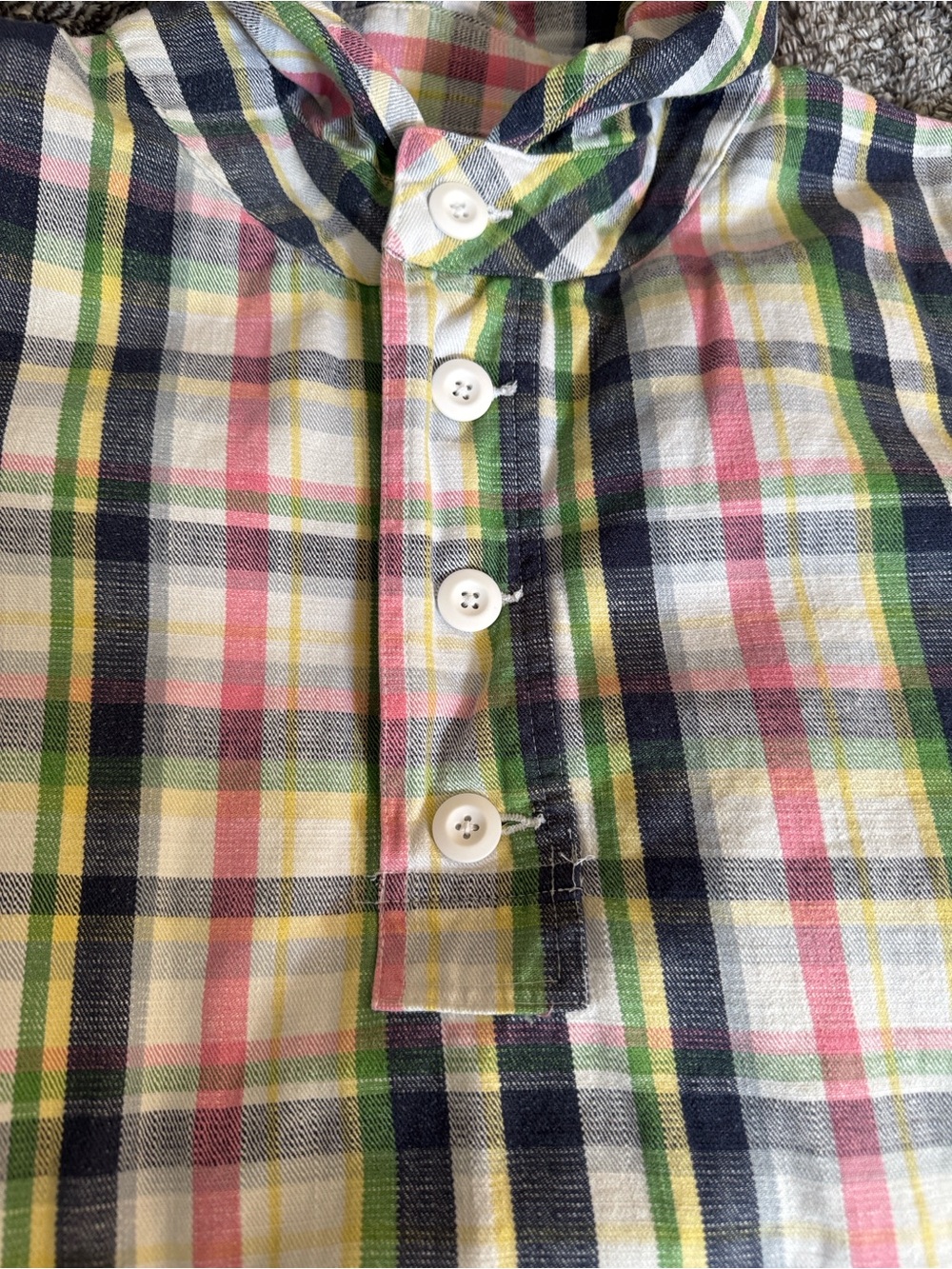 Merona Pastel Plaid Hooded Button Shirt Jacket - Picture 7 of 9